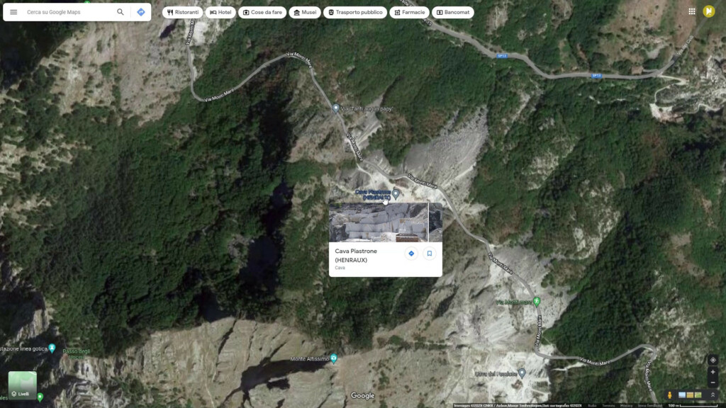 Cavità carsica in cava il Parco Apuane sospende i lavori NoiTV