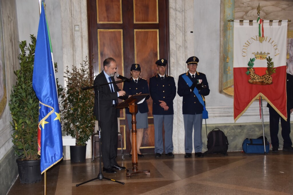 Festa della Polizia, il Questore Sallustio Festa della Polizia, il Questore Sallustio