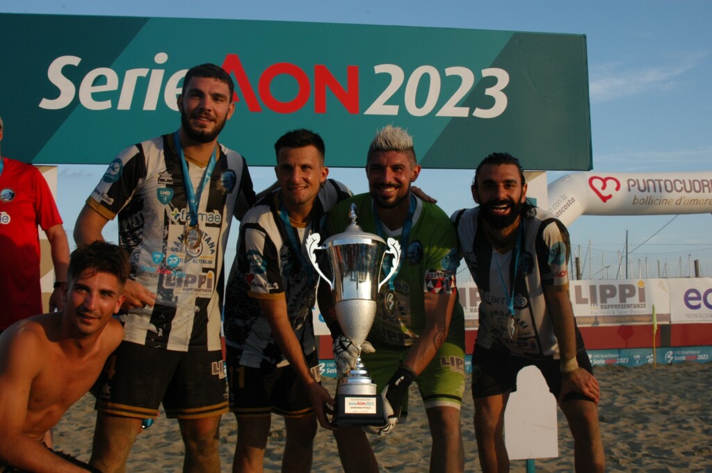 Prime conferme per il Viareggio Beach Soccer campione d'Italia NoiTV
