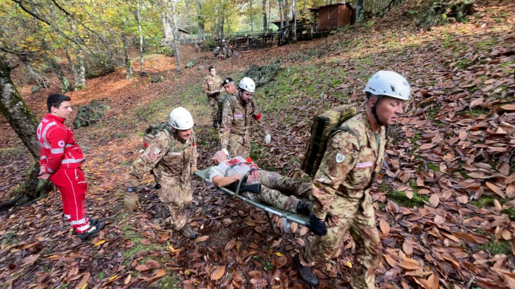 Calzini Termici Alta Montagna Highlander &ndash; Un Paio, Misto Lana, Militari, Uomo, Verde